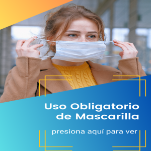 USO OBLIGATORIO DE MASCARILLA